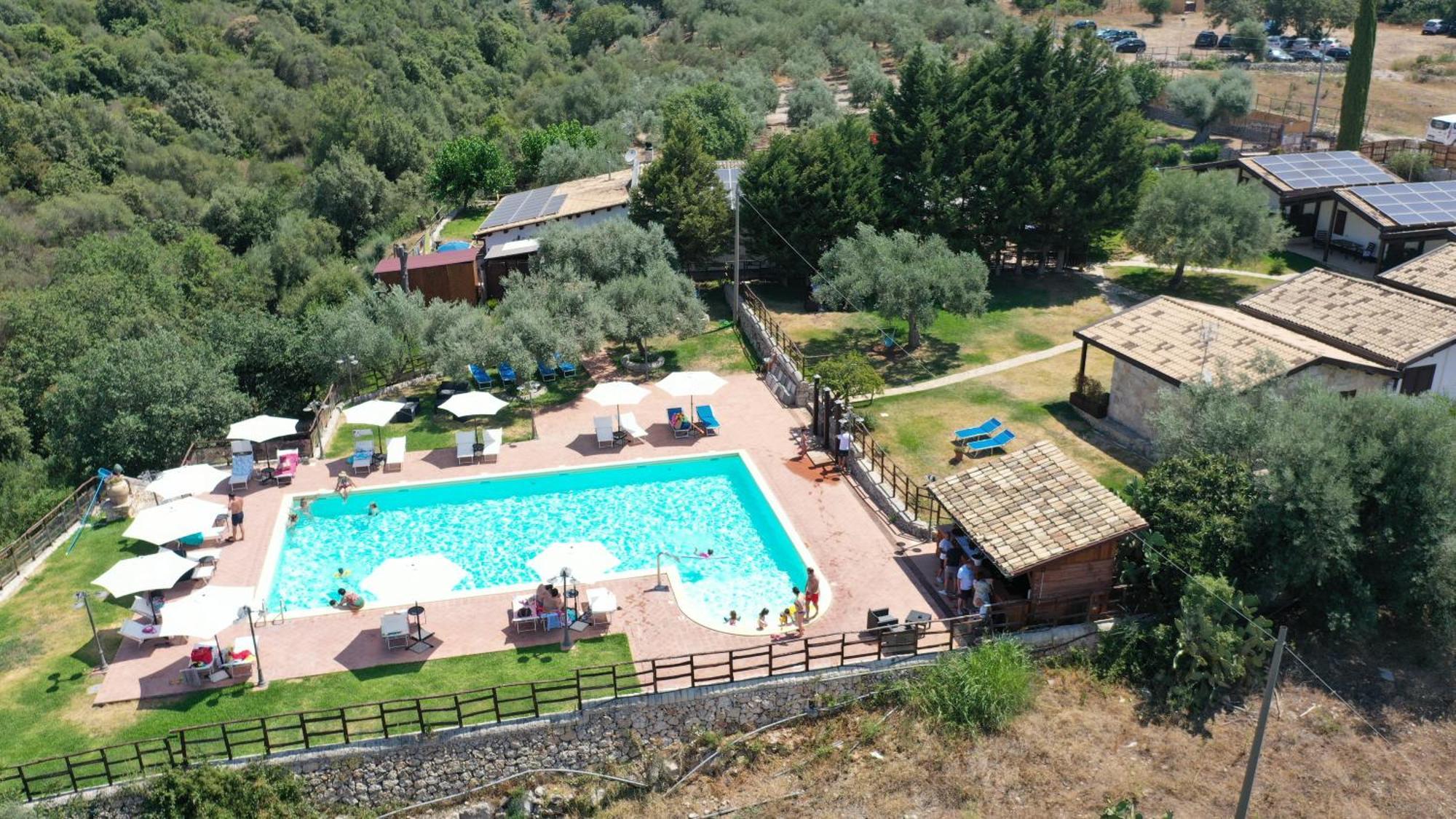 Pantalica Ranch Agriturismo Siciliano Villa Sortino ภายนอก รูปภาพ